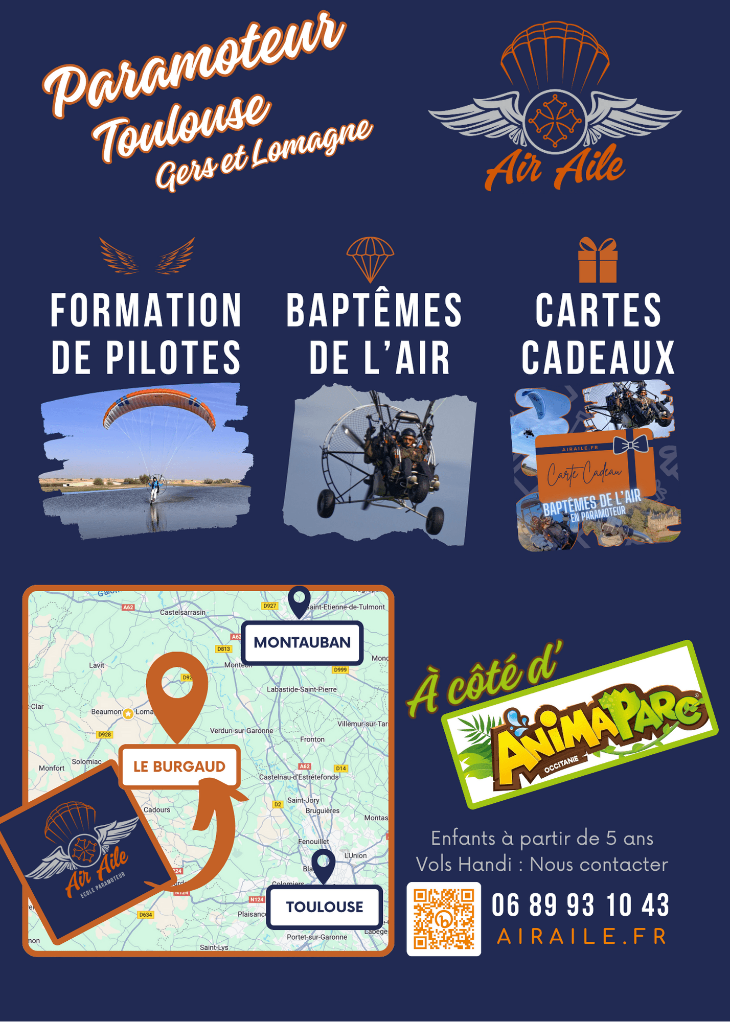 Baptême de l'air Air Aile